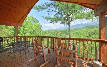 Tree Tops cabin in Gatlinburg | Elk Springs Resort